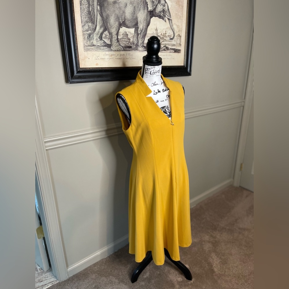 Calvin Klein zip up dress